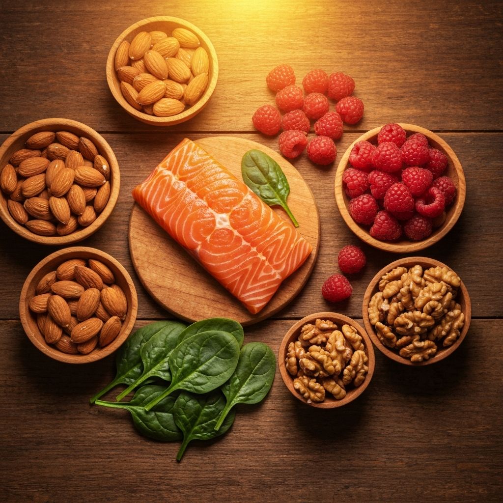 Nutritious foods arrangement